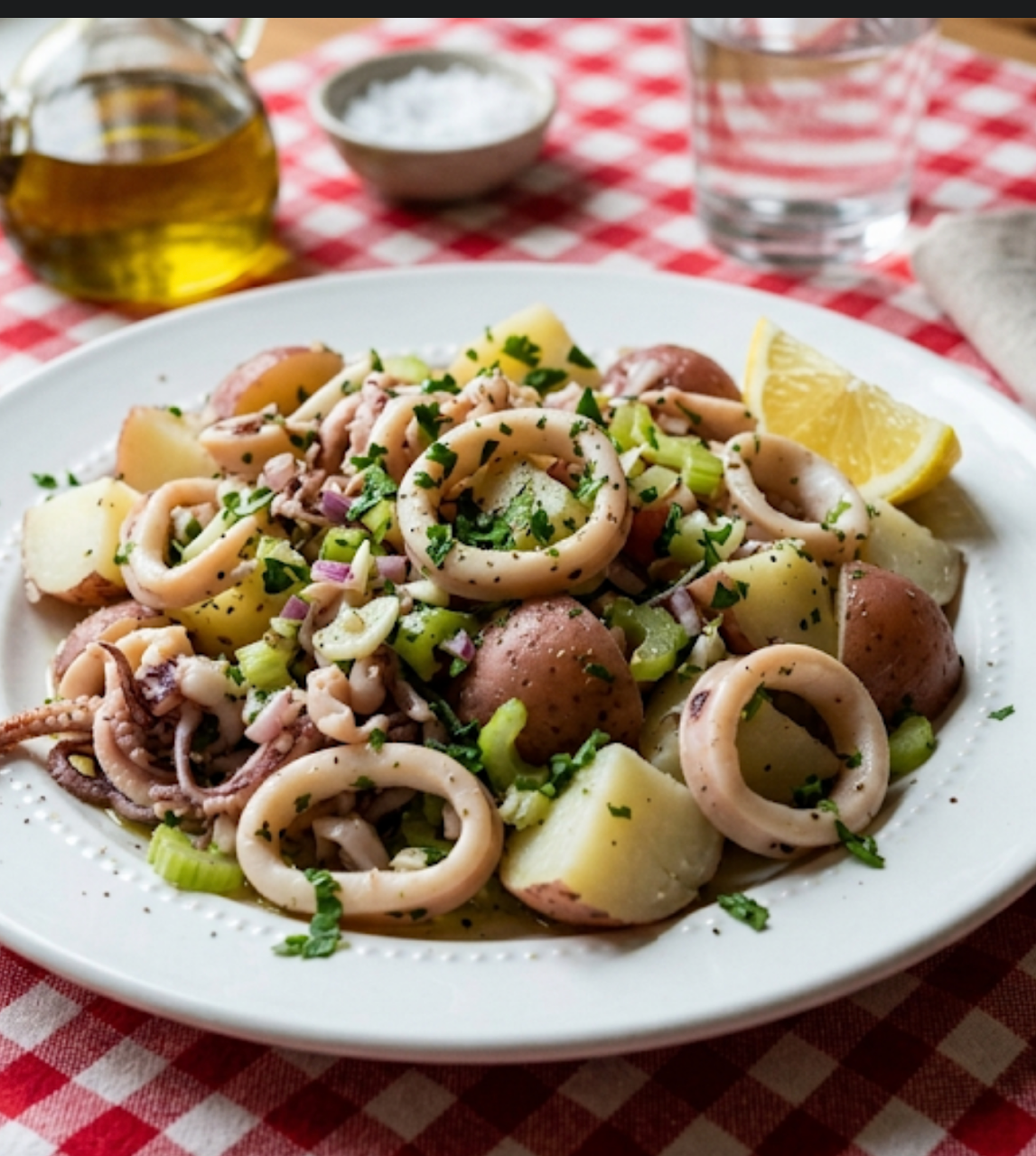 Bocconcini di tonano con patate
